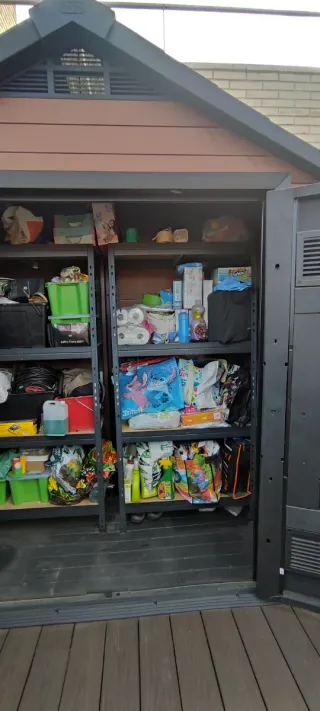 Caseta exterior de resina 210x110x254cm