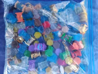 Lote de piezas de juegos de mesa