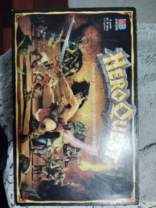 Heroquest Juego de Mesa MB 1989.