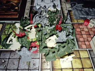 Heroquest Juego de Mesa MB 1989.