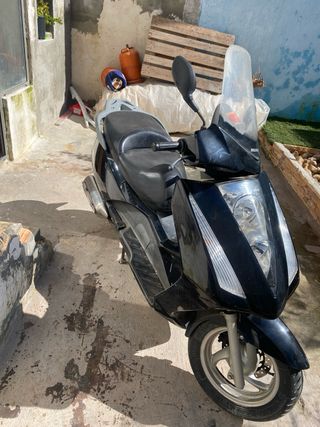 Honda Pantheon 125 Scooter Negra Automática