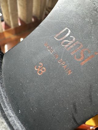 Botas altas de piel marrones talla 38