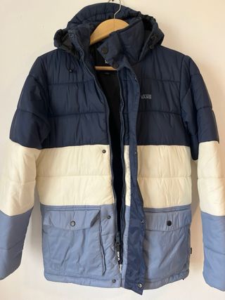 Chaqueta Vans MTE Azul y Blanca