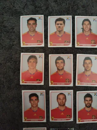Cromos Panini España Mundial 2010