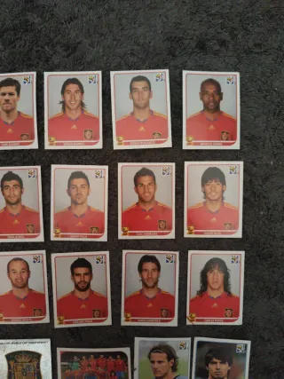 Cromos Panini España Mundial 2010