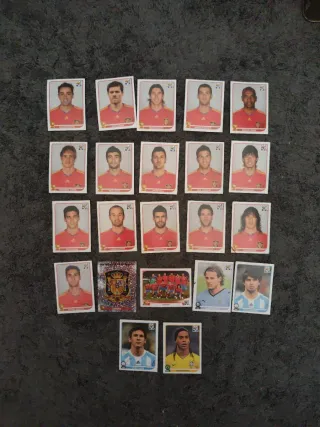 Cromos Panini España Mundial 2010
