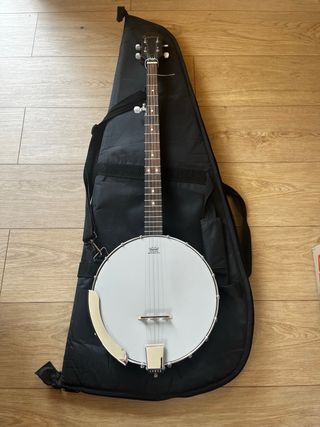 Banjo Epiphone con funda
