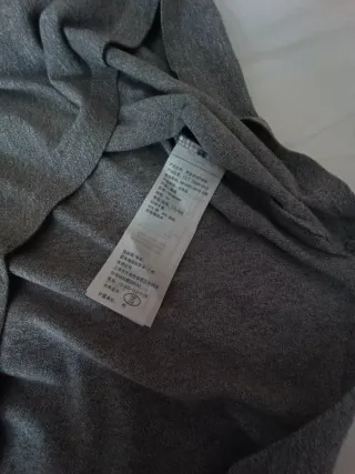 Camiseta Hollister Hombre Talla XS Gris