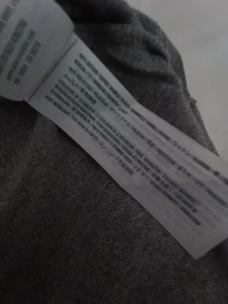 Camiseta Hollister Hombre Talla XS Gris