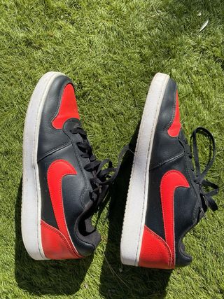 Nike EBERNON Low Negro Rojo Talla 42