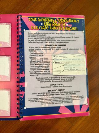 ALBUM BRATZ ANIMATED CARDS VINTAGE 2003