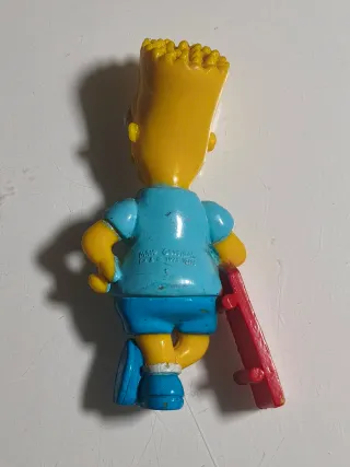 Figura Bart Simpson PVC Años 90