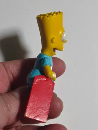 Figura Bart Simpson PVC Años 90
