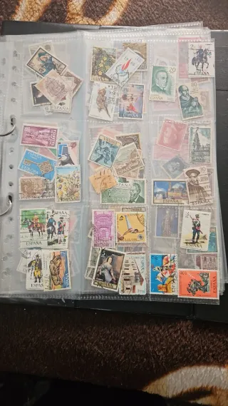 Lote Sellos Antiguos España Andorra Acepto cambio