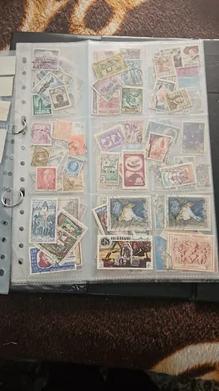 Lote Sellos Antiguos España Andorra Acepto cambio