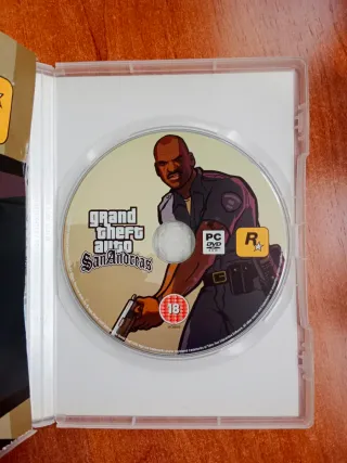 GTA San Andreas PC DVD