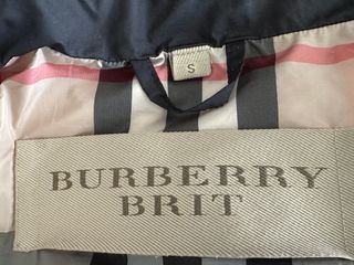 Abrigo de pluma Burberry Negro Mujer Talla S