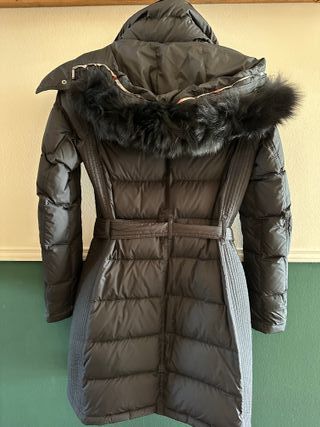 Abrigo de pluma Burberry Negro Mujer Talla S