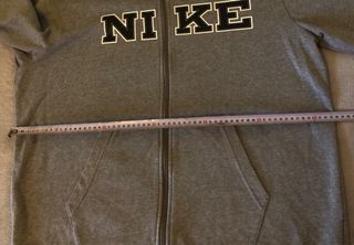 Sudadera Nike Gris con Cremallera