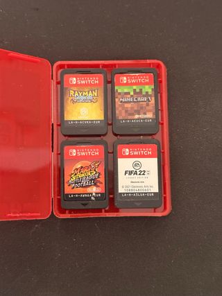 Lotto 4 giochi Nintendo Switch: Rayman, Minecraft,