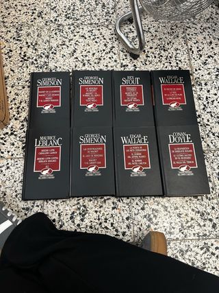 Colección completa Novela Negra ORBIS (24 tomos)