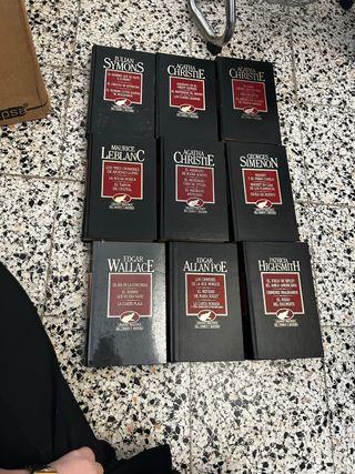 Colección completa Novela Negra ORBIS (24 tomos)