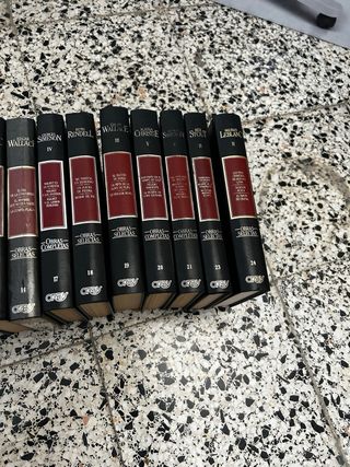 Colección completa Novela Negra ORBIS (24 tomos)