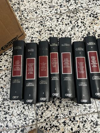 Colección completa Novela Negra ORBIS (24 tomos)