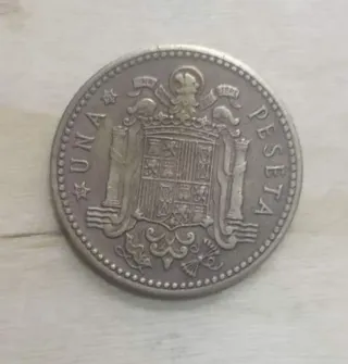 Moneda 1 Peseta Francisco Franco 1947 estrella 52