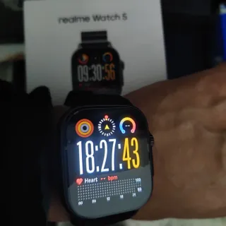 Smartwatch Realme Watch 5 Nero/Argento