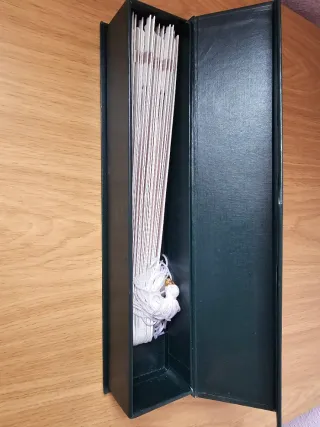 Abanico Novia Artesanal Blanco