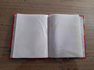 Album portafoto rosso