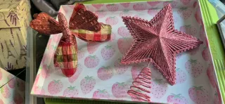 Preciosos adornos de Árbol de Navidad