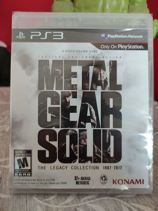 Metal Gear Solid: The Legacy Collection PS3