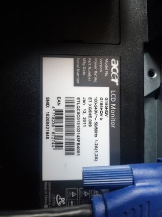 HP 6366es + Monitor.