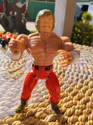 Muñeco vintage luchador
