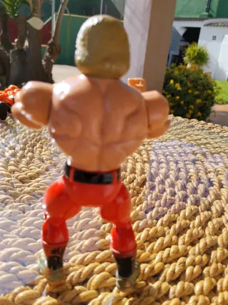 Muñeco vintage luchador