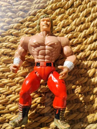 Muñeco vintage luchador