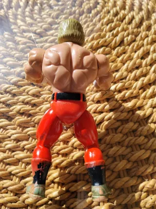 Muñeco vintage luchador