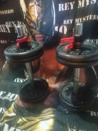 Pesas ajustables para gimnasio