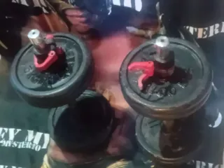 Pesas ajustables para gimnasio