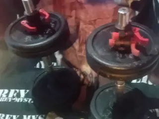 Pesas ajustables para gimnasio