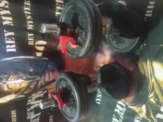 Pesas ajustables para gimnasio