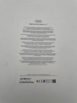 iPad Pro 2ª gen 256GB (2017) Argento