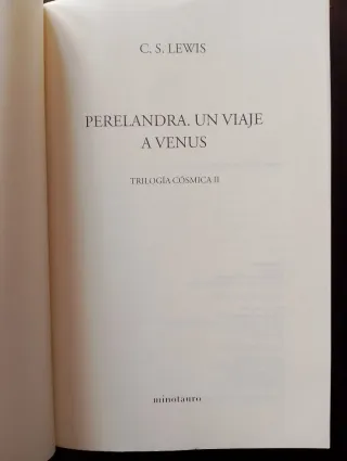 Perelandra. Un viaje a Venus