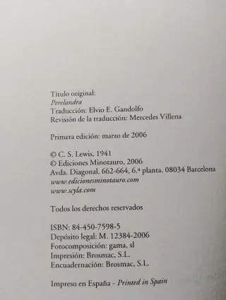 Perelandra. Un viaje a Venus