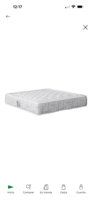 Colchón premium Dinoc Regio Physiotec 150 x 190cm