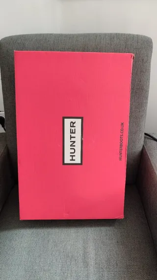 Botas Hunter Rojas Talla 37 Nuevas