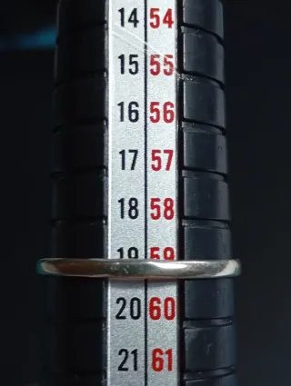 Anillo Plata Ley Zafiro Azul Gota