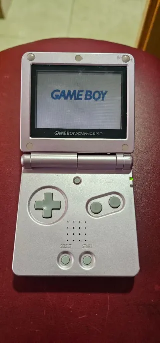 Nintendo Game Boy Advance SP Rosa/Plata
